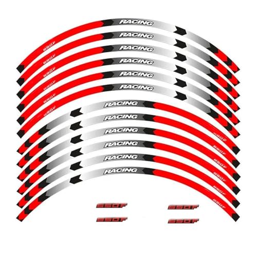 Autocollants réfléchissants moto 17 pouces : restez visible en CBR650F