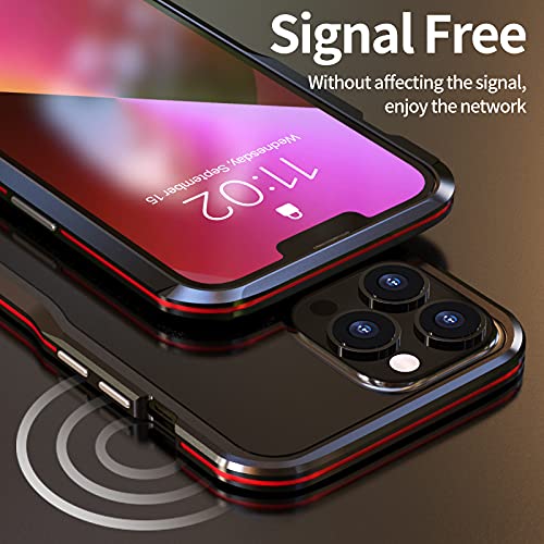 Amazon.com: SENLAN iPhone 13 Pro Max Aluminum Alloy Bumper Anti