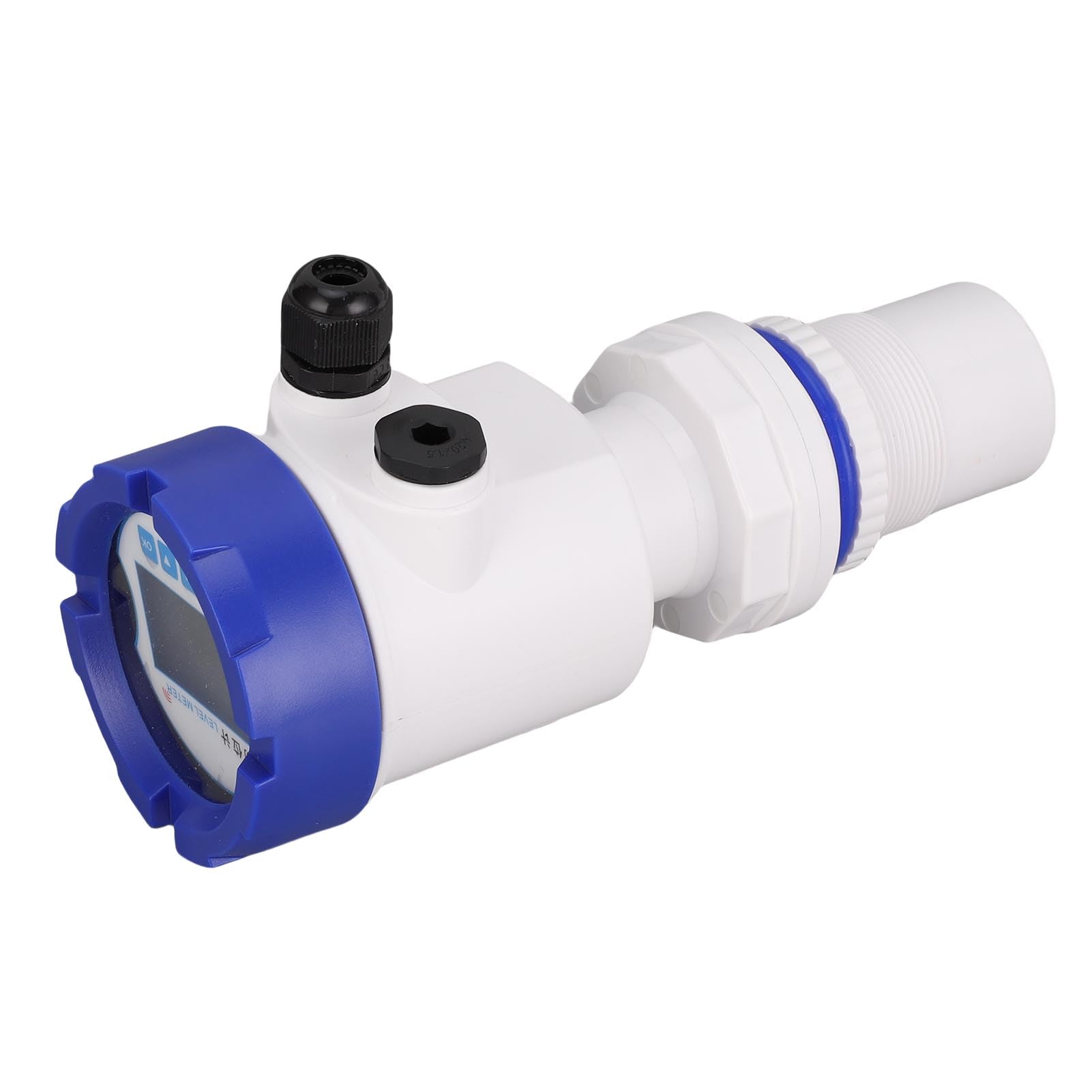 Ultraschall-Flüssigkeitsstandsensor, LED-Anzeige, multifunktionaler 4 bis 20 mA Analogausgang, Wasserstandssensor-Sender