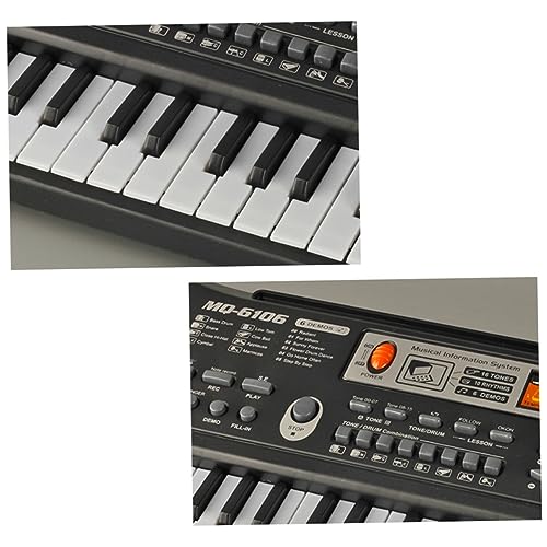 ibasenice 61 Piano Orgue Électronique avec Microphone Claviers Électroniques Jouet Multifonction Enfant - Les Beatles, Paul McCartney, John Lennon, RIngo Starr, George Harrison ibasenice 61 Piano Orgue Électronique avec Microphone Claviers Électroniques Jouet Multifonction Enfant – Image 3