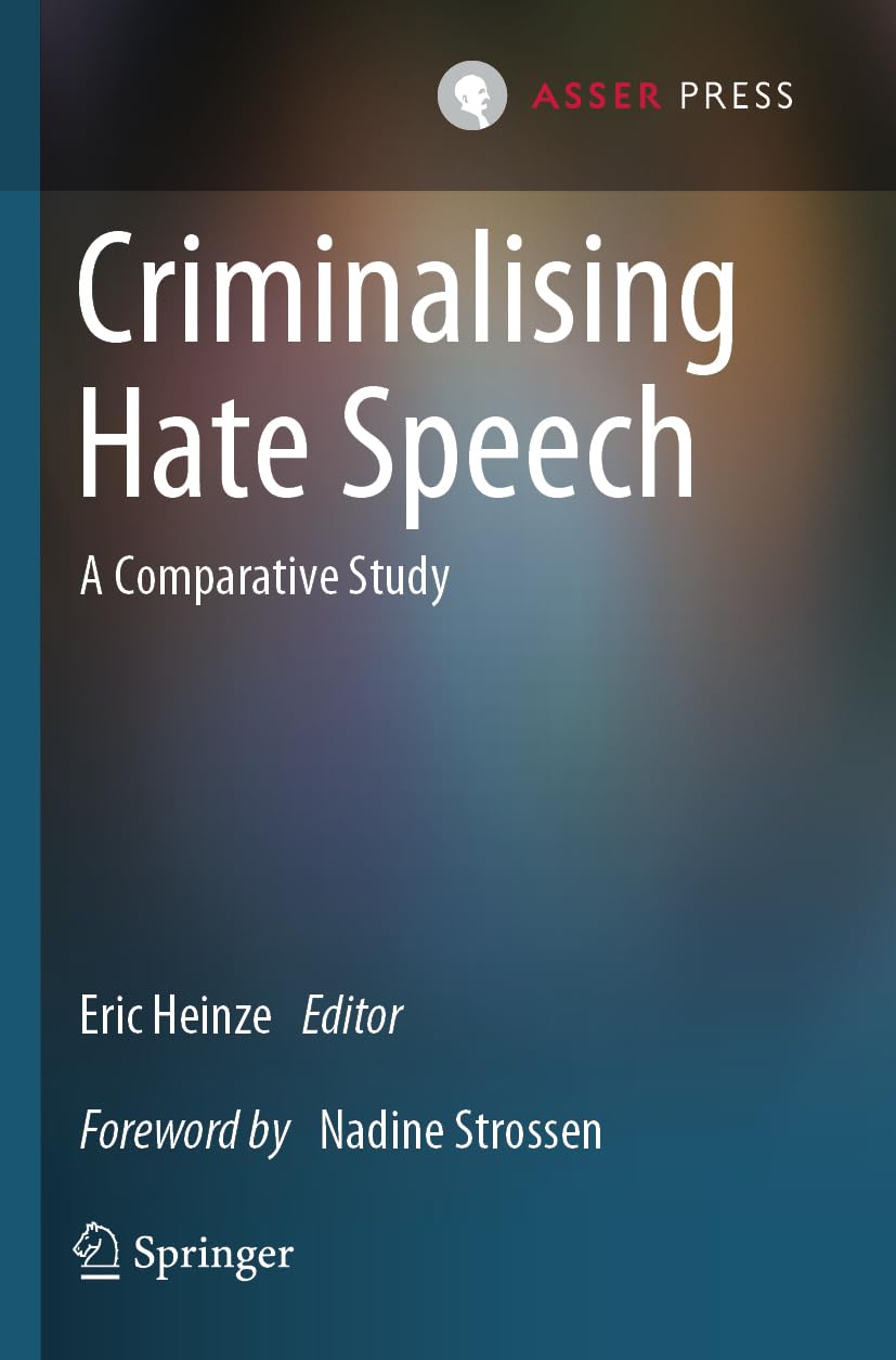 Criminalising Hate Speech by Eric Heinze - 9789462656529