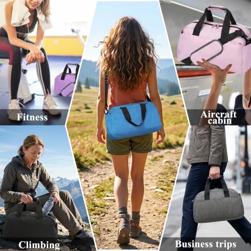 Sac de sport de 35,6 cm rose | Bagage de fitness léger mixte