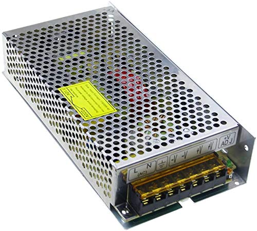 Alitove 5V 20A 100W AC 110/220V DC LED-Treiber Schalter Netzteil Transformator Stromversorgung für WS2811 2801 WS2812B WS2813 APA102 LED-Leiste Cover
