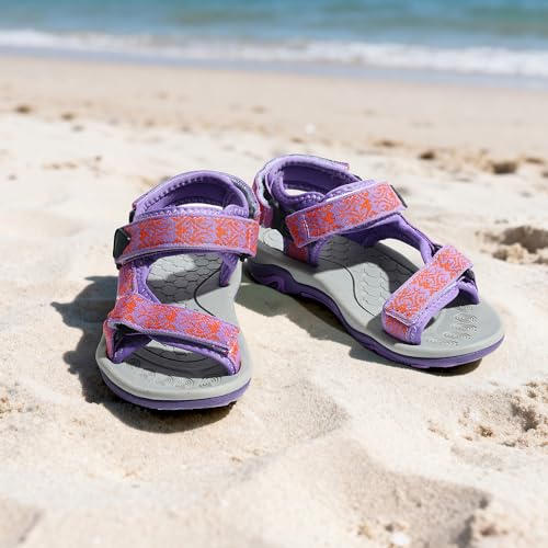 Image of DREAM PAIRS Boys Girls Sandals Kids Adventurous Light-Weight Adjustable Straps Summer Water Shoes (Toddler /Little Kid /Big Kid)