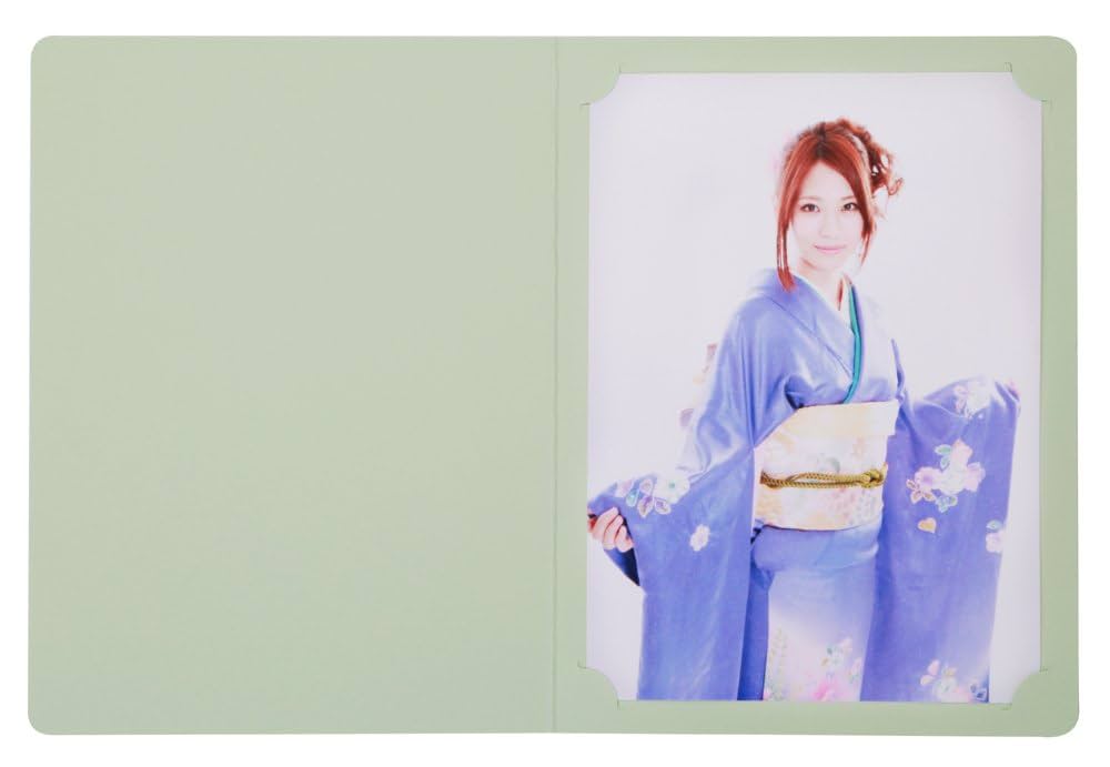 フォトカード3枚 Amazon | Chikuma 写真台紙 フォトカード3枚入り 2L 1面 うすく