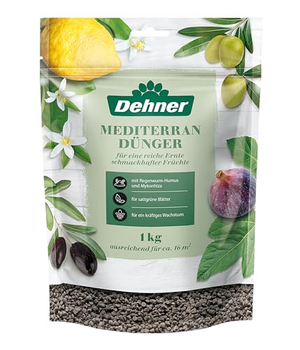 Dehner Lavendel- und Mediterran-Dünger, 2 x 1 kg (2 kg), für je ca. 16 qm