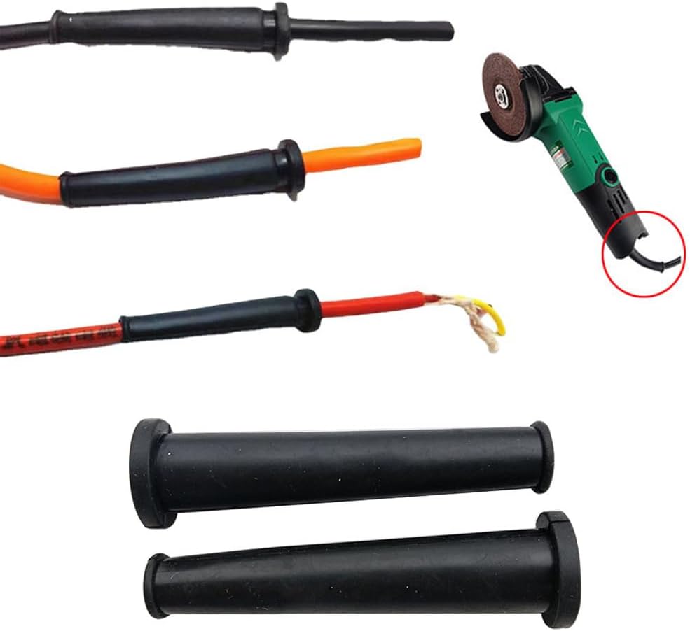 15 Pack Angle Grinder Electric Boot Orbital Sander Cord Protector Corded Drill Strain Relief Rubber Sleeve Cable Gland for Electric Hedge Trimmer Heat Gun Jig Saw Circular Saw Hammer Drills