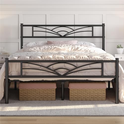 Divan Cama Doble Hierro Marca Yaheetech