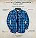 Legendary Whitetails Mens Long Sleeve Fleece Button Up Shirt, Liberty Buffalo Plaid, LRG