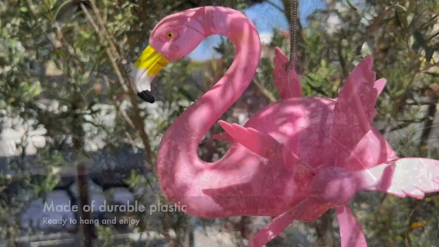 Amazon.com: Exhart Wind Chimes, WindyWings Large Pink