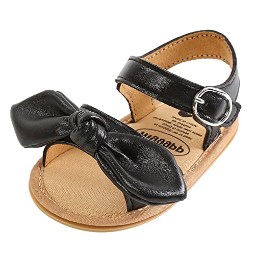 Cute Slippers for Kids 0-18M Sandals Non-Slip First Walkers Prewalker Kids Girl Bowknot Jelly Girl Sandals