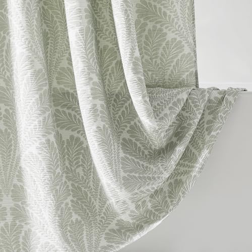 Lush Decor Willow Garden? Shower Curtain Single 72" W X 72" L Sage - Green Bath Curtain - Botanical Shower Curtain - Coastal Bathroom Decor - Image 5