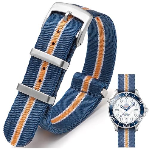 Image of Military Ballistic Nylon Watch Band Heavy Buckle 18mm 20mm 22mm 24mm Thick G10 Premium Nylon Watch Bands Smart Watch Replacement Band Strap for Men Women