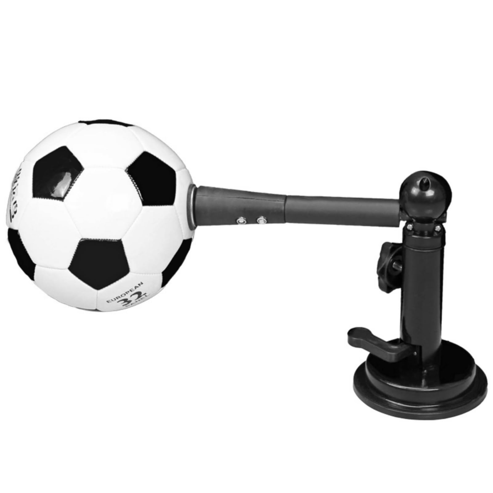 Entrenador de Fútbol para Niños Balón de Entrenamiento con Ventosa Dispositivo de Regate y Pase Equipo de Recepción y Control Accesorio con Brazo