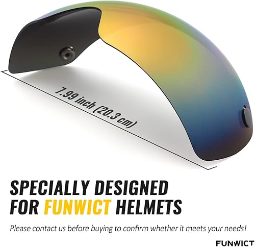 Miniatura 2 de Gafas magnéticas para casco de bicicleta, quitablesdesmontables viseras para el casco de bicicleta de ciclismo FW001