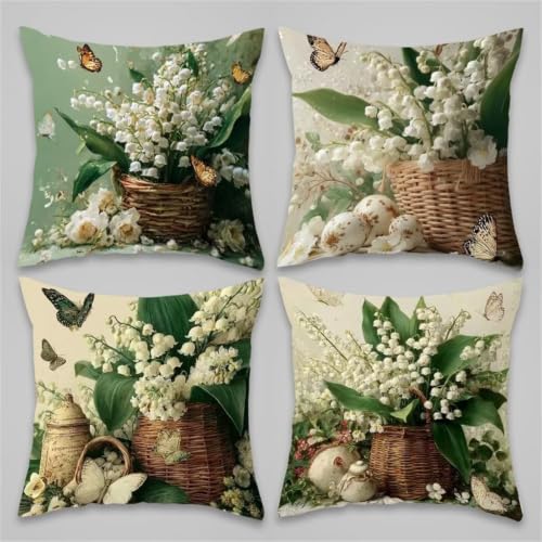 Housses de coussin 55x55 cm robustes et lavables pour protéger le canapé de jardin - 2