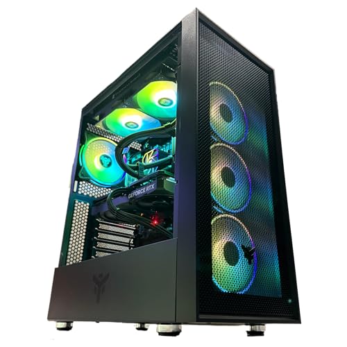 Migliori PC desktop assemblati intel i7 PC Gaming Mineral - i7-14700KF / 32GB RAM / 1TB NVME M.2 / RTX 5060 8GB GDDR7 / B760M / 6 Ventole Raffreddamento - Computer Fisso