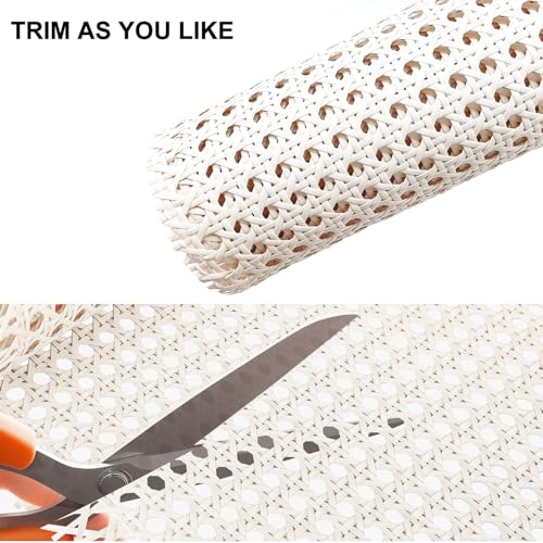 ALLINKIT 16inch Width Synthetic Cane Webbing 6.6 Feet - Image 3