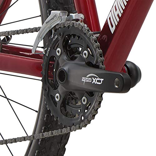 Diamondback Bicycles Overdrive Hardtail Mountain Bike with 27.5" Wheels, 20"/Large, Red - Thumbnail 5
