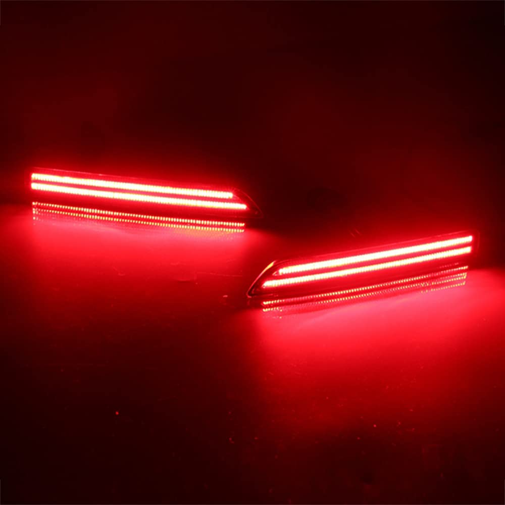 1 zestaw LEKKI Tylny zderzak Reflektor Lights Samochód Turn