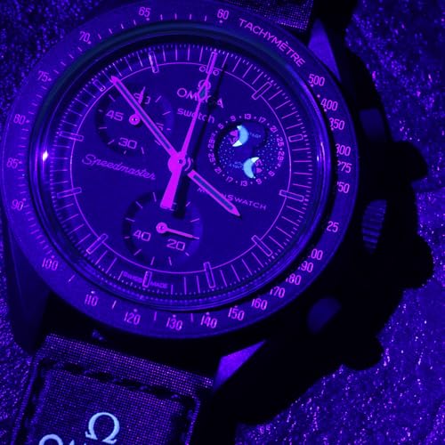 OMEGA × SWATCH Snoopy ギフト 腕時計 MOONSWATCH MISSION TO THE MOONPHASE 正規品 月 防水 コラボ ムーンフェイズ スヌーピー ホワイト 【ショッパー付き】 商品画像6