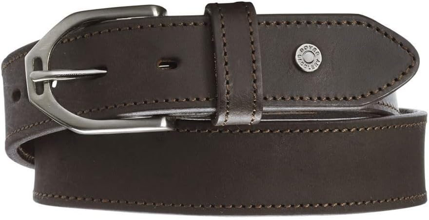 Dover Saddlery Ladies' Stirrup Buckle Topstitch Belt