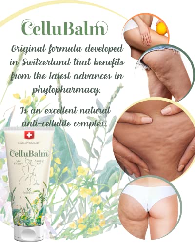 Cellubalm - Anti-Cellulite Firming Gel - Naturals Anti Cellulite Massage Balm Infused With 18 Herbs And Stem Cell Help Tighten Tone Stretch Marks | Skin Firming Balm Cellulite Remover - 6,76 Fl. Oz. #TOP1