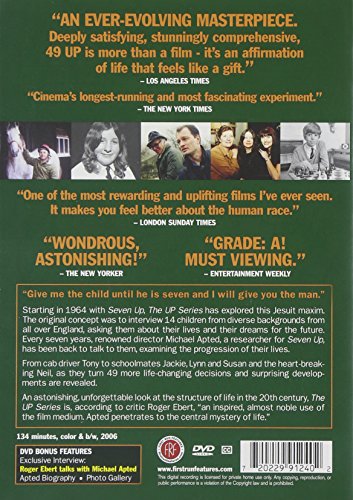 49 Up DVD documental de Michael Apted edición norteamericana NTSC 3