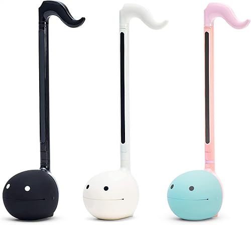 Miniatura 10 de Otamatone - Instrumento musical electrónico japonés por CubeMaywa Denki Edición Inglés Unicornio tamaño regular Paquete de 1 [Negro con