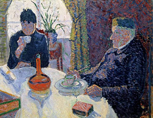 Tableau Paul Signac pour raviver un mur vide, impression vintage 60x90cm salle à manger