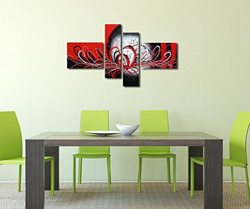 Fokenzary quadro dipinto a mano motivo astratto e