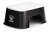 Vista 1 de BabyBjörn Taburete escalonado, negro/blanco