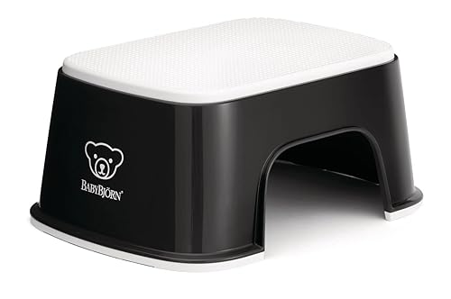 BabyBjörn Taburete escalonado, negro/blanco Negro/Blanco,azul profundo / blanco,verde oscuro/blanco,Gris/Blanco,blanco, rosado (Powder