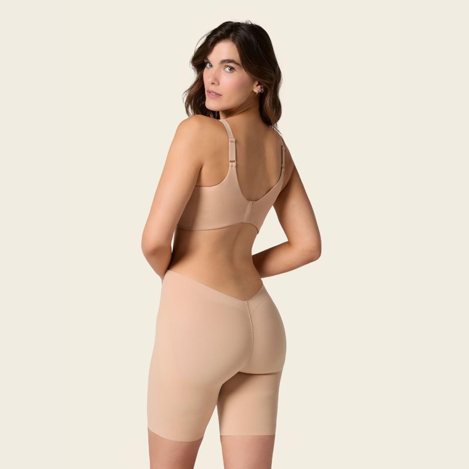 Leonisa Braga Faja Antirozaduras Muslos & Espalda en U - Fajas Reductoras Mujer Abdomen Invisible