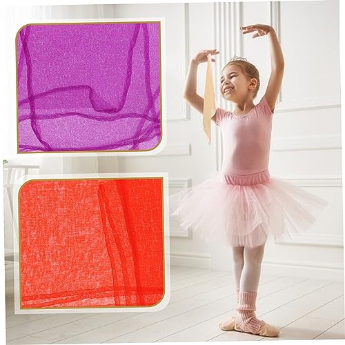 Hemoton 12pcs Juggling Scarves for Boys and Girls Dance Performance Play Accessories Soft and Breathable for Kindergarten Activities Multi-color4