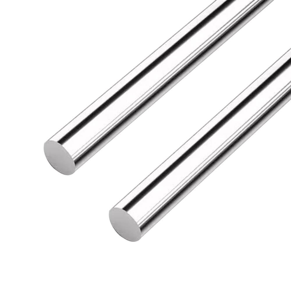 Photo 1 of 16 inches Long 10mm x 405mm 304 Stainless Steel Solid Round Rod for? Metric Metal Solid Shaft Rods? for DIY Craft - CNC -2pcs