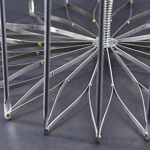 Miniatura 3 de SUMAG Jaula de pájaros de acero plateado que aparece, tamaño pequeño (jaula de apariencia de paloma) trucos de magia para mago