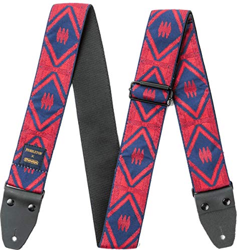 Dunlop PWM05 Sangle guitare Pendleton Jacquard – Big Horn - Les Beatles, Paul McCartney, John Lennon, RIngo Starr, George Harrison Dunlop PWM05 Sangle guitare Pendleton Jacquard - Big Horn – Image 4