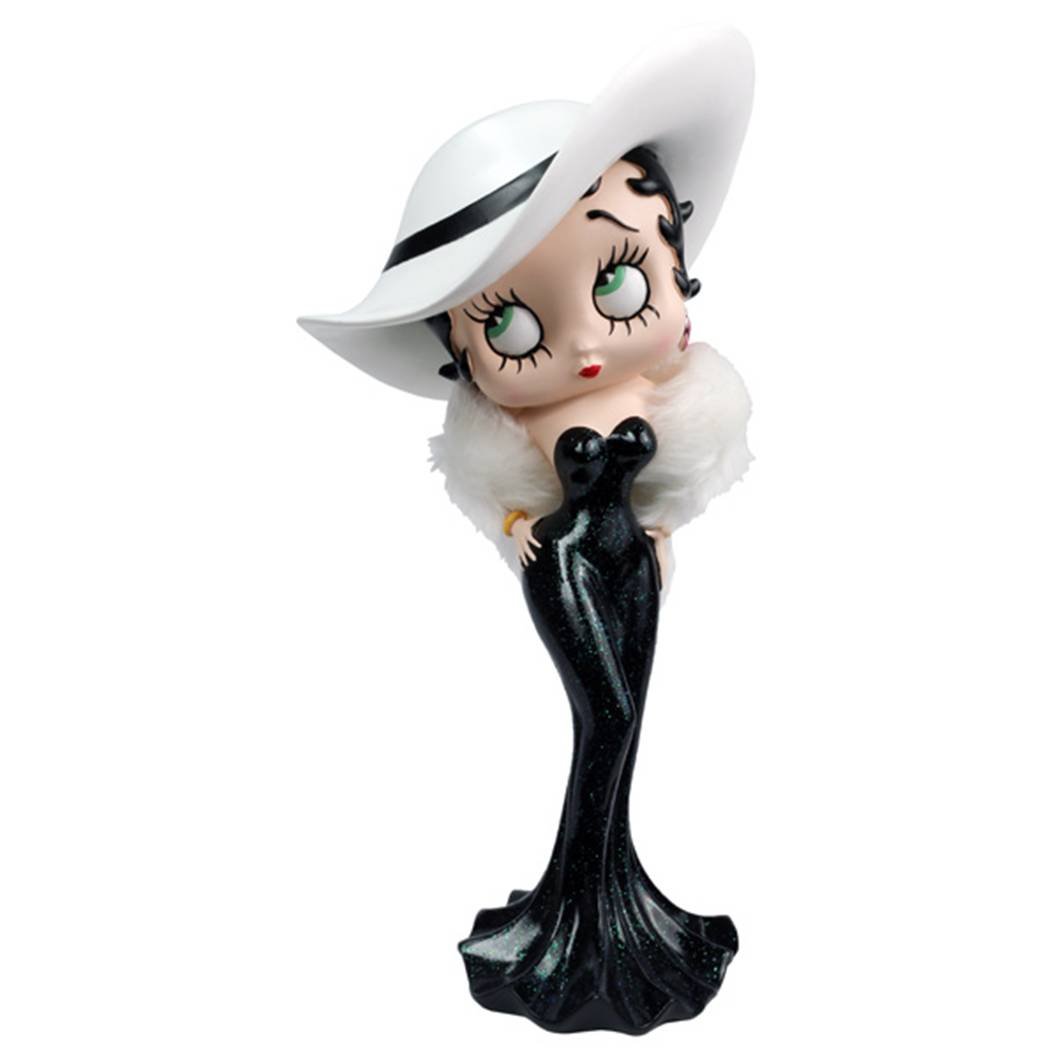 Betty Boop Madame Black (Green Glitter) Dress 12" Collectable Figurine