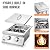 Hygrill Built-In High Power Burners with Lid, Liquid Propane Burners