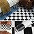 Livelynine Checkered Black and White Vinyl Flooring Roll 15.8x78.8 in Waterproof Peel and Stick Floor Tile for Bedroom Kitchen Backsplash Bathroom Floor Covering Peel and Stick Flooring Stickers