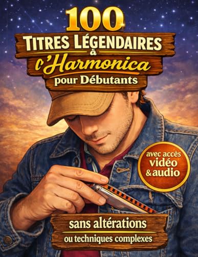 100 titres légendaires à l'harmonica pour débutants: Sans altérations ou techniques complexes