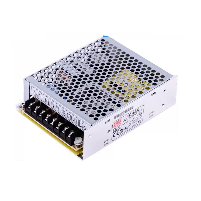 Image of Mean Well RQ-65B /RQ-65C /RQ-65D 65W Quad Output Switching Power Supply 100% Authentic (RQ-65B)