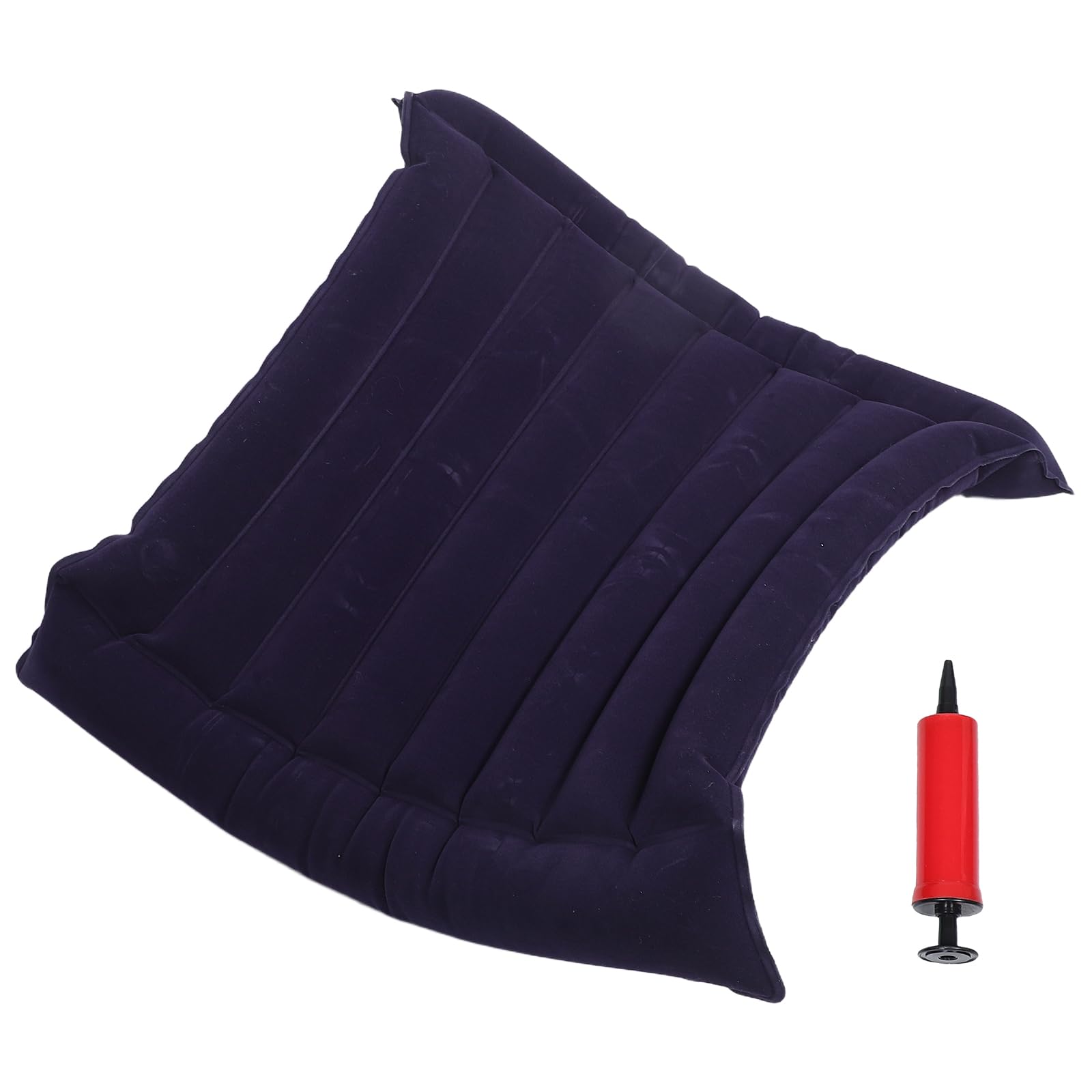 Coussin de voyage portable pour fauteuil roulant avec dossier floqué ergonomique et réglable