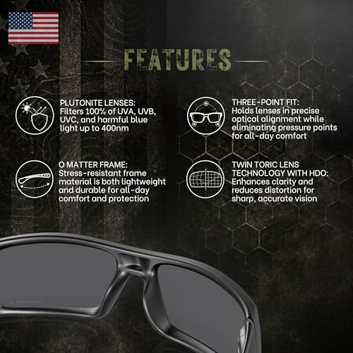 Image of Oakley Standard Issue SI GASCAN Blackside Collection Military Grade Sunglasses With Official Eyewear Kit