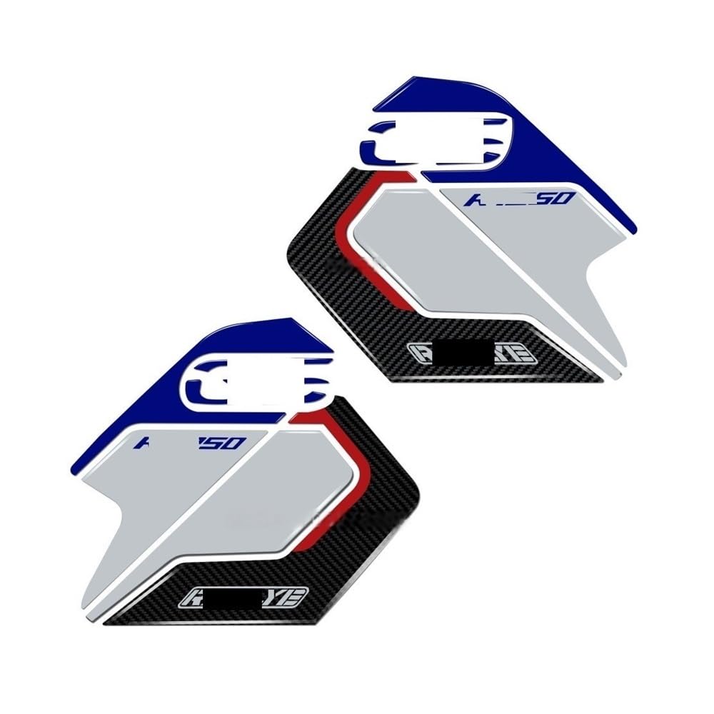 Sticker Kit Motorcycle Tank Pad Decorative Decal for R 1250 GS for ADV for Rallye 2022 Tank Pad(Color B)