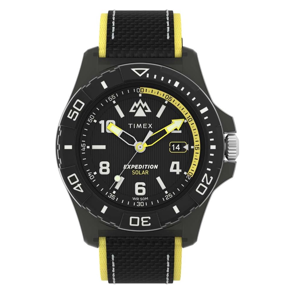 Timex Men's Analog Quartz Watch with #Tide Ocean Material Strap TW2V66200