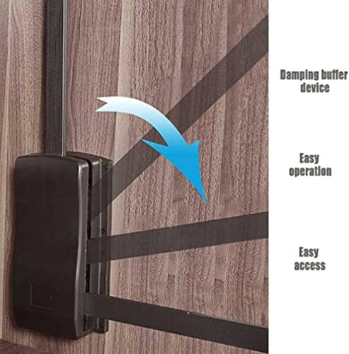 Robe pull-down et rail de levage pour optimiser les placards hauts