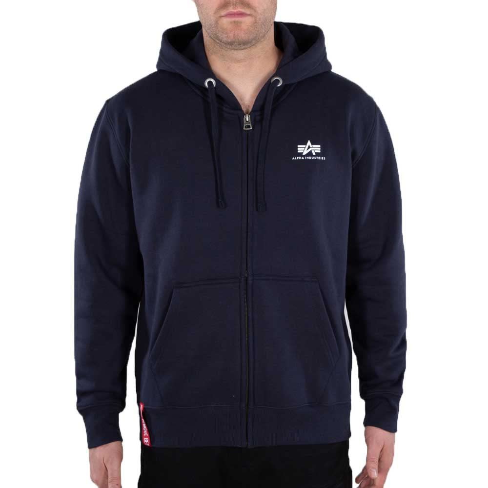 ALPHA INDUSTRIES Bluza z kapturem Mężczyźni Basic Zip Hoody Sl bluza z kapturem
