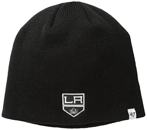 47 NHL Los Angeles Kings Men's Knit Hat, Black, One Size 47 NHL Los Angeles Kings Men's Knit Hat, Black, One Size